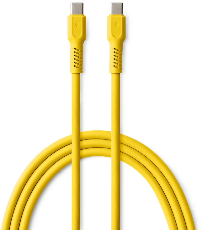 COLORUM laidas USB-C – USB-C 1,8m 3A CK60-CC-05 xYellow