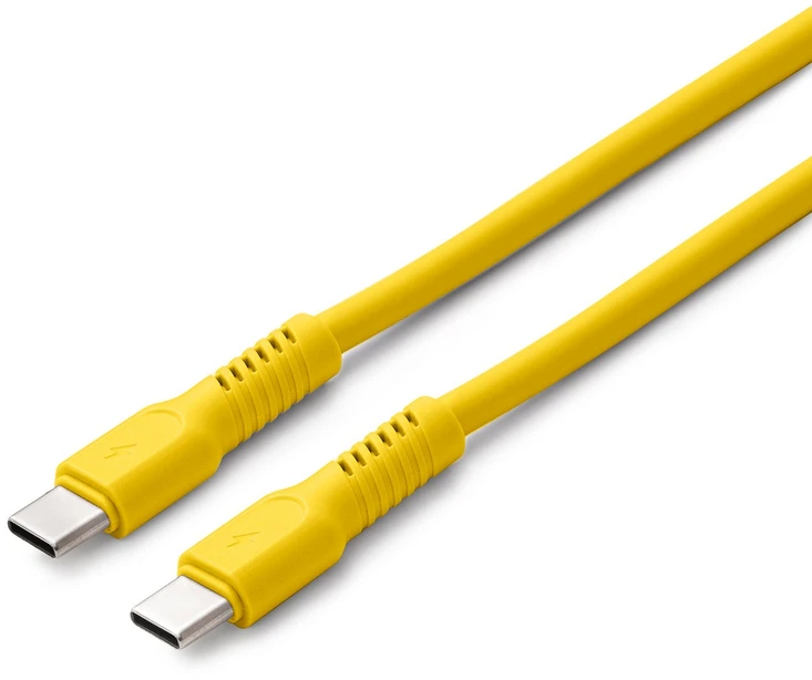 COLORUM laidas USB-C – USB-C 1,8m 3A CK60-CC-05 xYellow