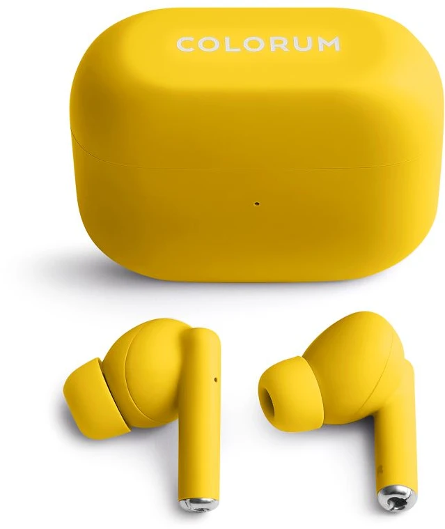 COLORUM TWS „Bluetooth“ ausinės CTWS-05 xYellow
