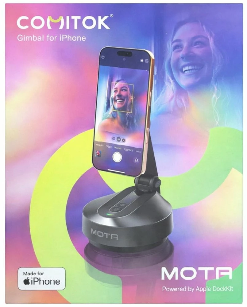 Comitok Mota Magnetic Apple iPhone Holder juodos spalvos
