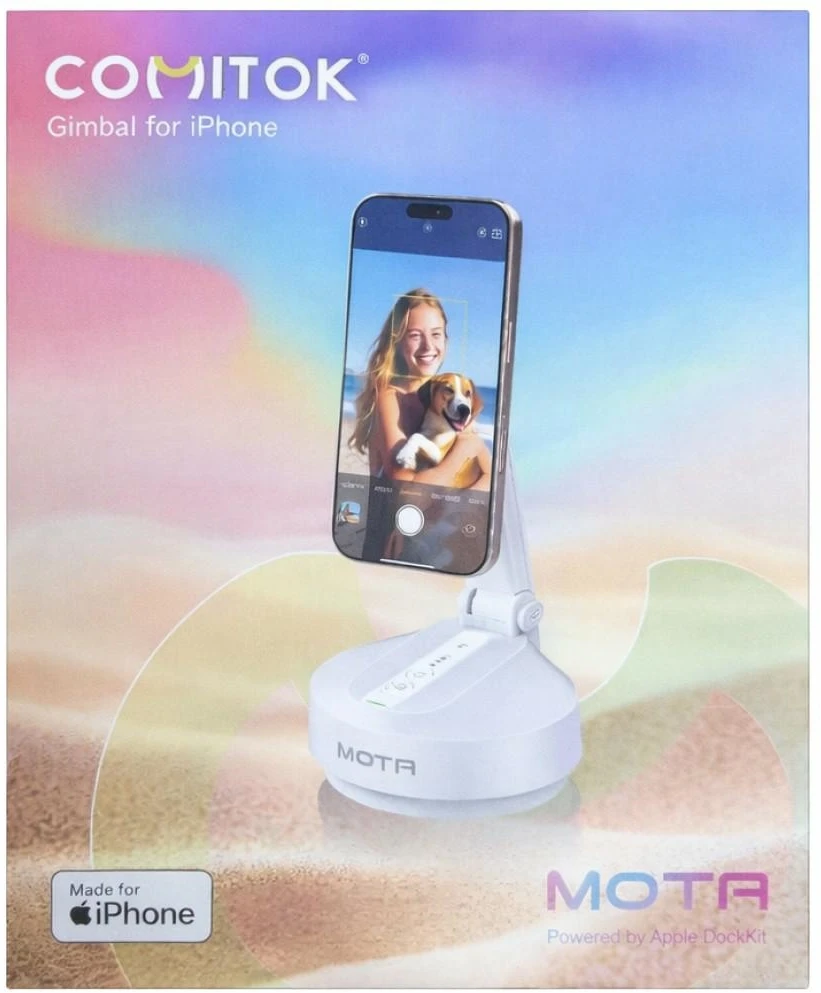 Comitok Mota Magnetic Apple iPhone Holder baltos spalvos