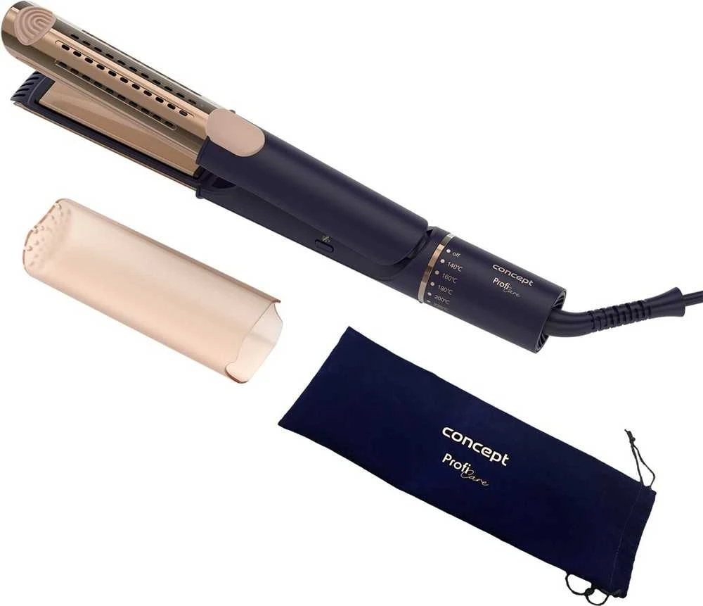 Concept PROFI Care VZ8100 Hair straightener mėlynas, auksinis