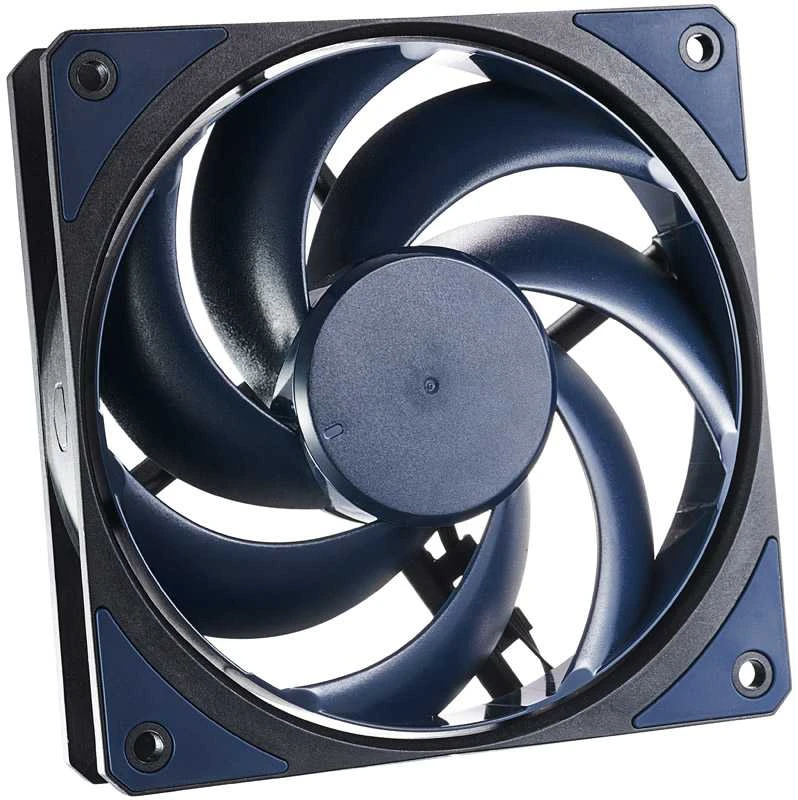 Korpuso ventiliatorius Cooler Master Mobius 120, juodas