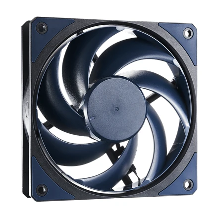 Korpuso ventiliatorius Cooler Master Mobius 120, juodas