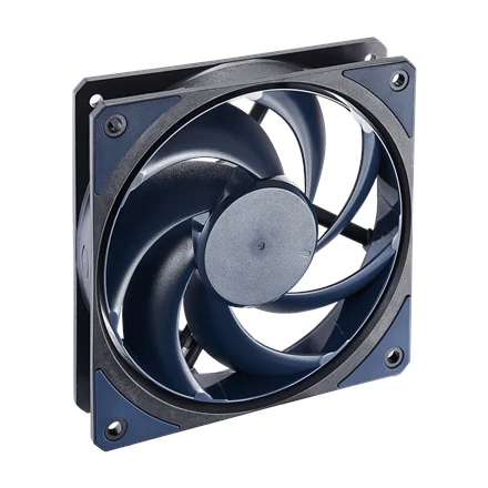 Korpuso ventiliatorius Cooler Master Mobius 120, juodas