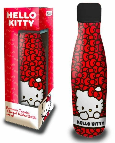 Coriex Hello Kitty vandens buteliukas 500 ml raudonas 10683