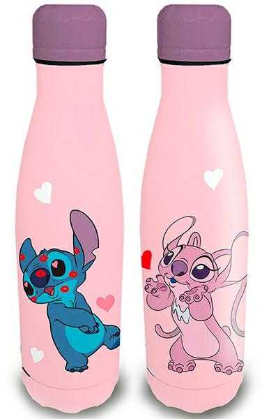 Coriex gertuvė Stitch 500ml rožinės spalvos 10650
