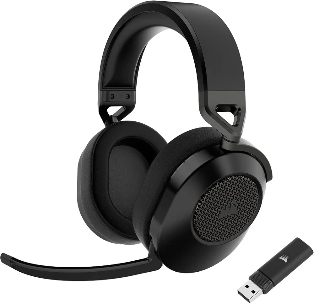 Corsair | Ausinės Žaidimams | HS65 | Belaidės | Over-Ear | Mikrofonas | Carbon