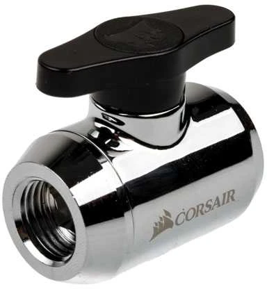 Corsair „Hydro X“ serijos XF rutulinis vožtuvas – chromuotas