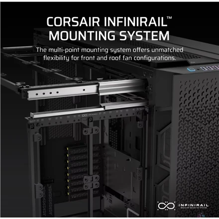 Corsair 9000D RGB AIRFLOW Full Tower Juodas