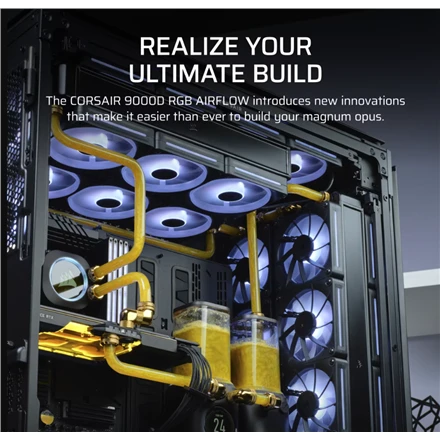 Corsair 9000D RGB AIRFLOW Full Tower Juodas