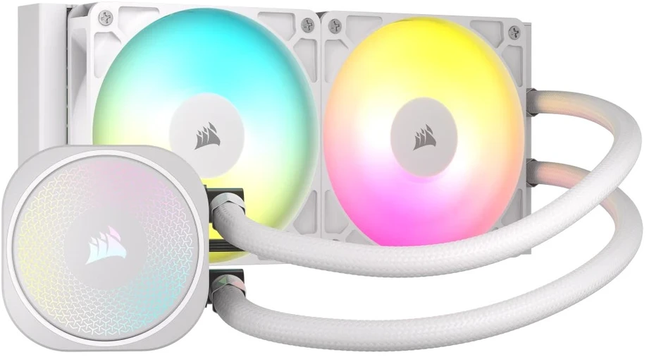 Corsair NAUTILUS 240 RS ARGB Balta CW-9060094-WW Ausinės