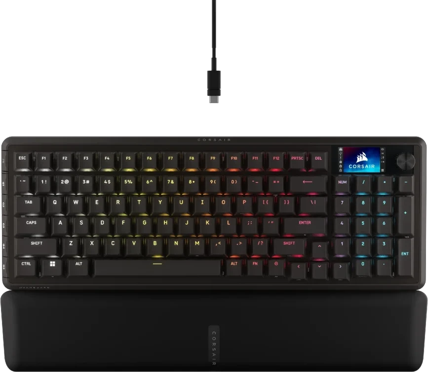 CORSAIR VANGUARD PRO 96 Hall Effect žaidimų klaviatūra