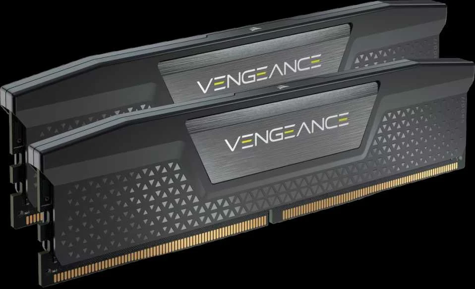RAM CORSAIR VENGEANCE 32GB 2x16GB DDR5 6000MT/s DIMM Unbuffered 36-44-44-96 Std PMIC AMD EXPO Pilkas Heatspreader Juodas PCB 1.4V (Ekspozicinė prekė)