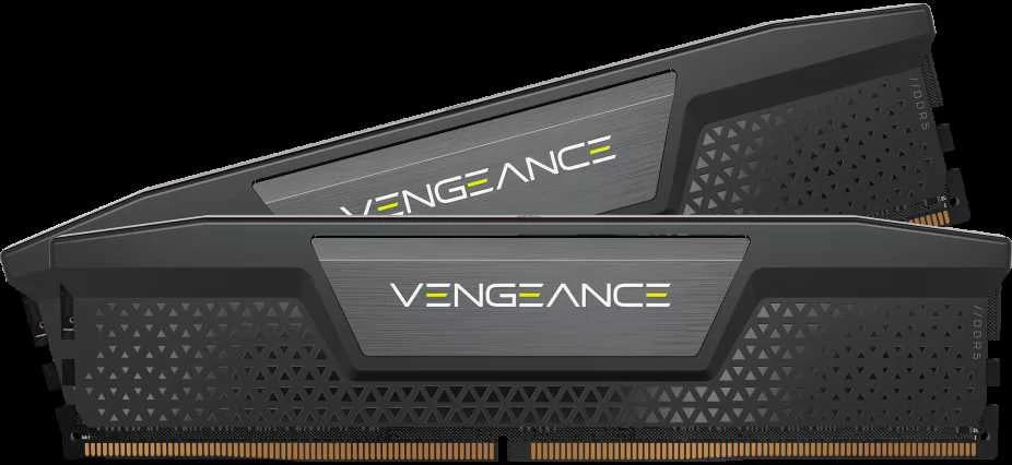 RAM CORSAIR VENGEANCE 32GB 2x16GB DDR5 6000MT/s DIMM Unbuffered 36-44-44-96 Std PMIC XMP 3.0 Juodas Heatspreader PCB 1.4V