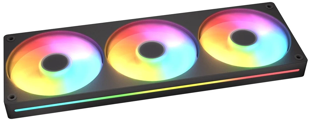 COUGAR CF-UN360RB-RGB Kompiuterio korpusui Ventiliatorius 12 cm Juoda