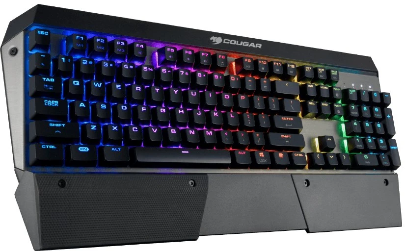 COUGAR CGR-Attack-X3-RGB klaviatūra Žaidimams USB QWERTY Anglų Juoda