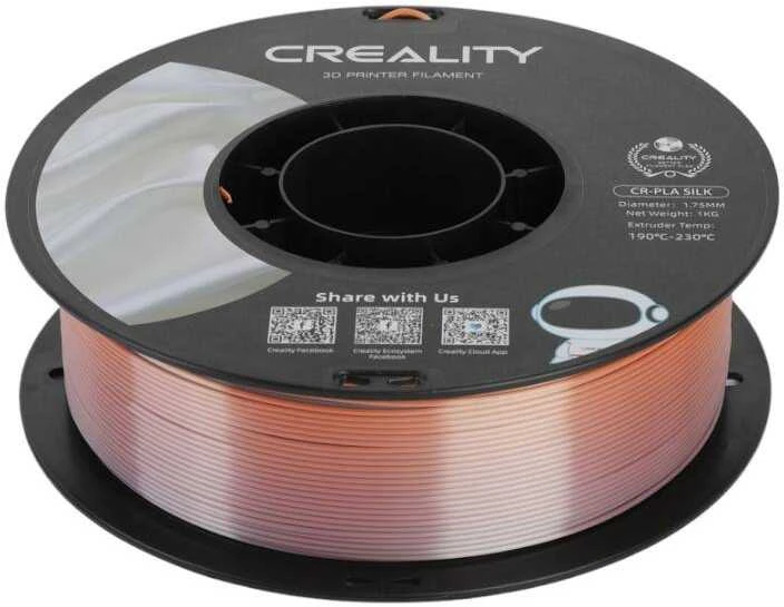 Creality CR-PLA Silk - 1,75mm - 1kg - Vaivorykštė