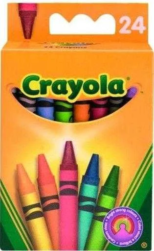 Crayola, Inc. CRAYOLA kreidelės Crayons, 24vnt., 0024