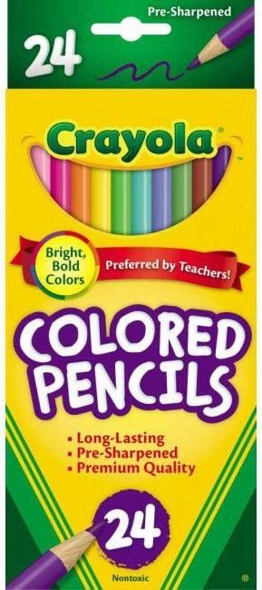 Crayola, Inc. Crayola Spalvoti pieštukai (24 vnt.)