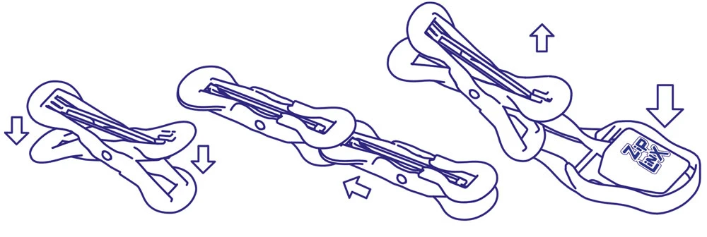 1Punkt „Crazy Blocks Zip Linx Booster Set Za5137“