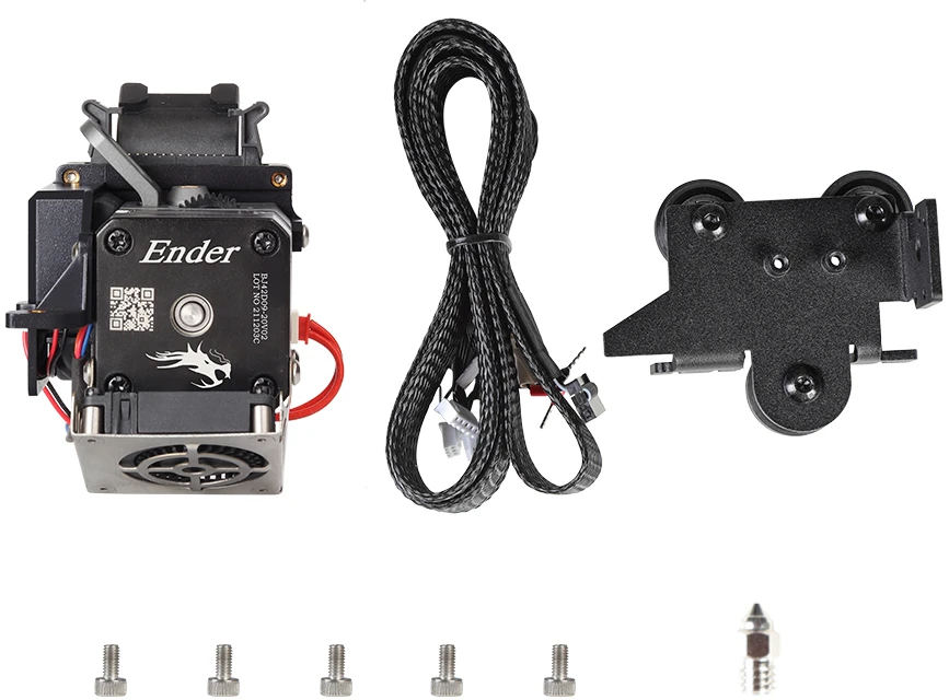 Tiesioginio gijos padavimo ekstruderis Sprite Pro (tinkantis Ender-3 / Pro / V2) CREALITY