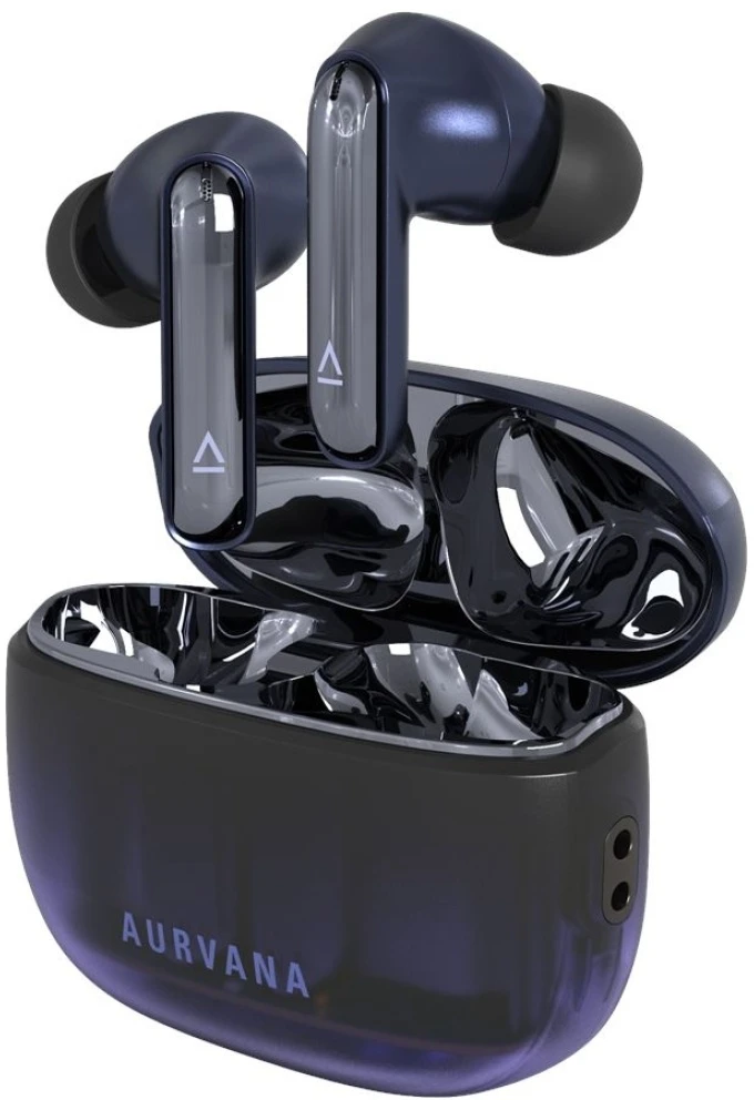 Creative Aurvana Ace 3 Bluetooth 5.5 ANC belaidės ausinės mėlynos spalvos
