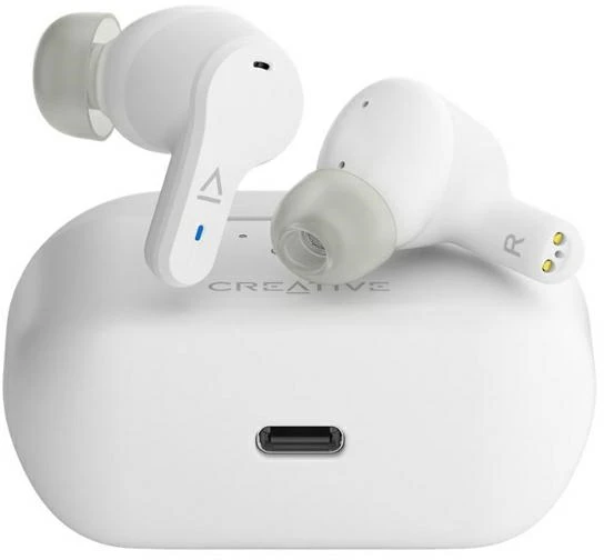 Creative Zen Air Pro belaidės ausinės baltos Bluetooth 5.3 ANC
