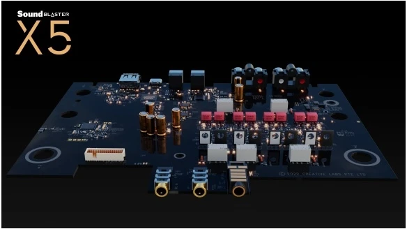 Creative „Sound Blaster X5“ USB išorinė garso plokštė