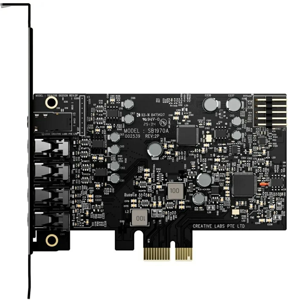 Creative Sound Blaster Audigy Fx Pro, Garso plokštė