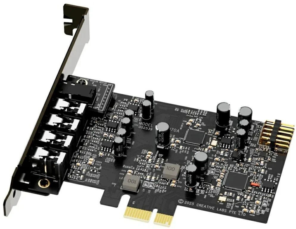 Creative Sound Blaster Audigy Fx Pro, Garso plokštė