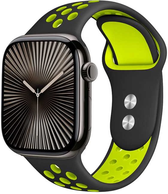 Išmaniojo laikrodžio Apple sportinis dirželis, Juodos spalvos, 38/40mm