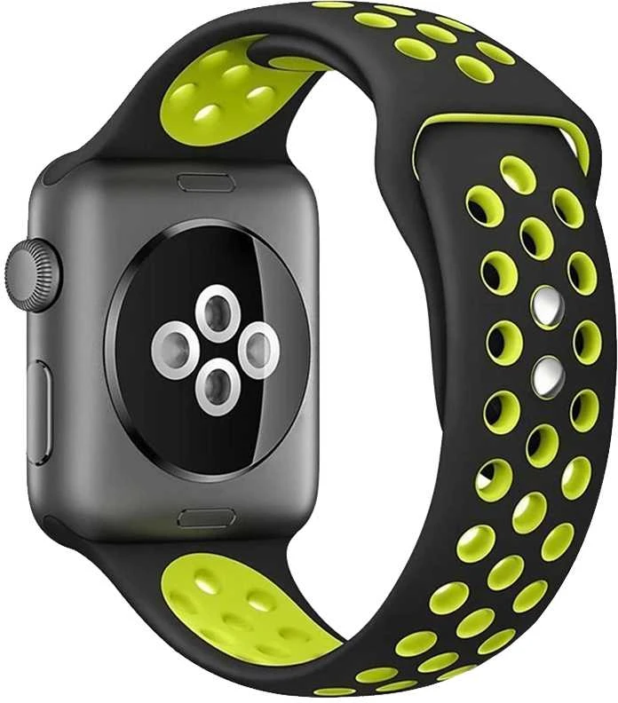 Išmaniojo laikrodžio Apple sportinis dirželis, Juodos spalvos, 38/40mm
