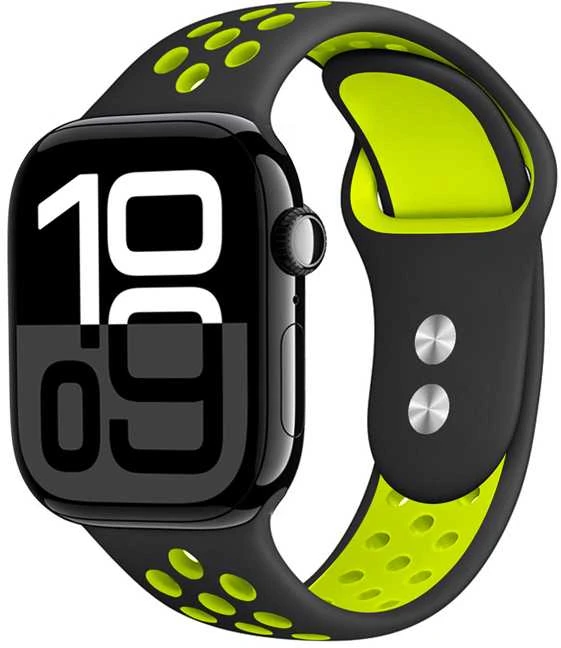 Išmaniojo laikrodžio Apple sportinis dirželis, Juodos spalvos, 38/40mm