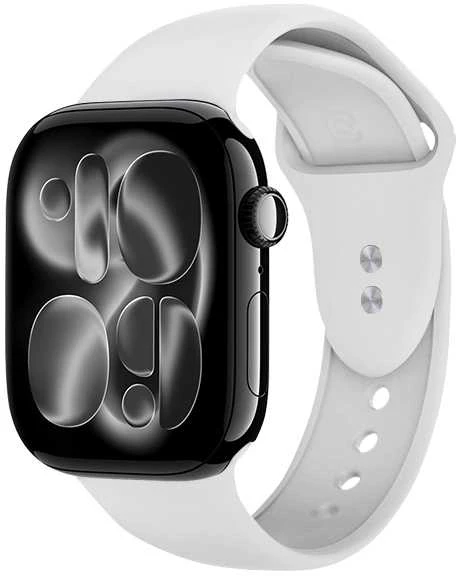 Crong Liquid – apyrankė skirta Apple Watch 38/40/41/42 mm baltas