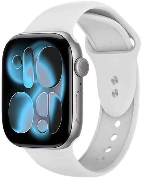 Crong Liquid – apyrankė skirta Apple Watch 44/45/46/49 mm baltas