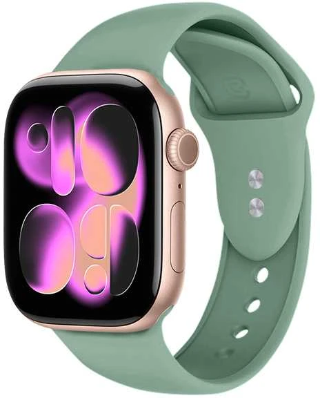 Crong Liquid - apyrankė skirta Apple Watch 38/40/41/42mm Sage