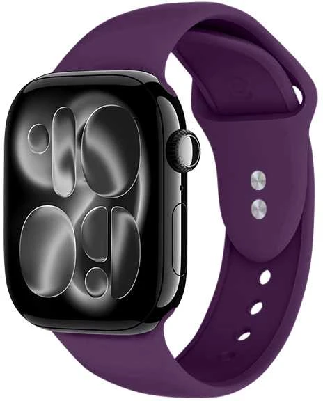 Crong Liquid - apyrankė skirta Apple Watch 44/45/46/49 mm plum
