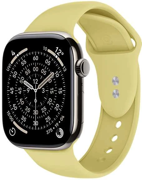 Crong Liquid - apyrankė skirta Apple Watch 38/40/41/42mm Straw
