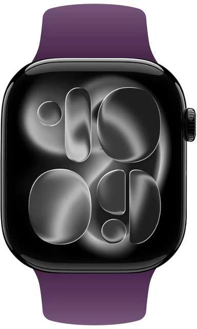 Crong Liquid - apyrankė skirta Apple Watch 44/45/46/49 mm plum