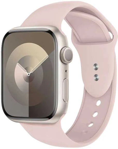 Crong Liquid – apyrankė skirta Apple Watch 38/40/41/42 mm sand pink