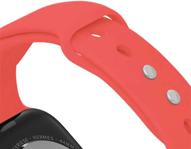 Išmaniojo laikrodžio Apple sportinis dirželis, Koralinės spalvos, 38/40mm