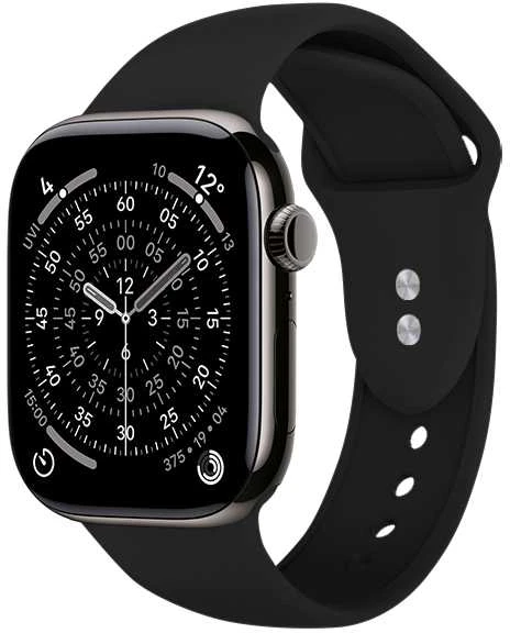 Išmaniojo laikrodžio Apple sportinis dirželis, Juodos spalvos, 38/40mm