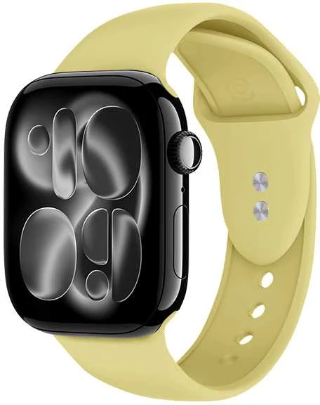 Crong Liquid - apyrankė skirta Apple Watch 38/40/41/42mm Straw