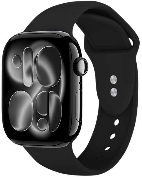 Išmaniojo laikrodžio Apple sportinis dirželis, Juodos spalvos, 38/40mm