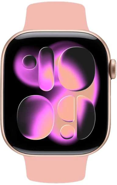 Crong Liquid - apyrankė skirta Apple Watch 38/40/41/42mm Salmon
