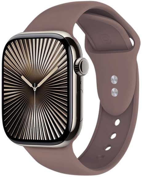 „Crong Liquid“ – dirželis, skirtas „Apple Watch“ 38/40/41/42 mm (rudas)