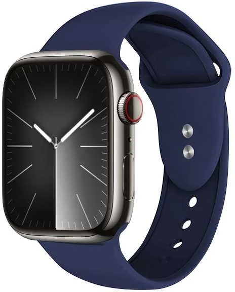 „Crong Liquid“ – dirželis „Apple Watch“ 44/45/46/49 mm (tamsiai mėlynas)