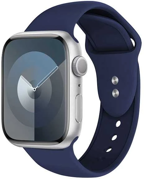„Crong Liquid“ – dirželis „Apple Watch“ 44/45/46/49 mm (tamsiai mėlynas)