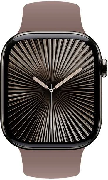 „Crong Liquid“ – dirželis, skirtas „Apple Watch“ 44/45/46/49 mm (rudas)